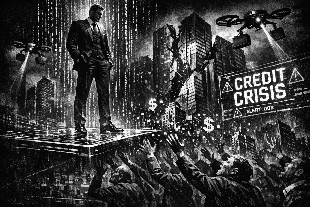 Modern commercial real estate building with financial charts and investment graphics overlay representing Prime Finance's expansion