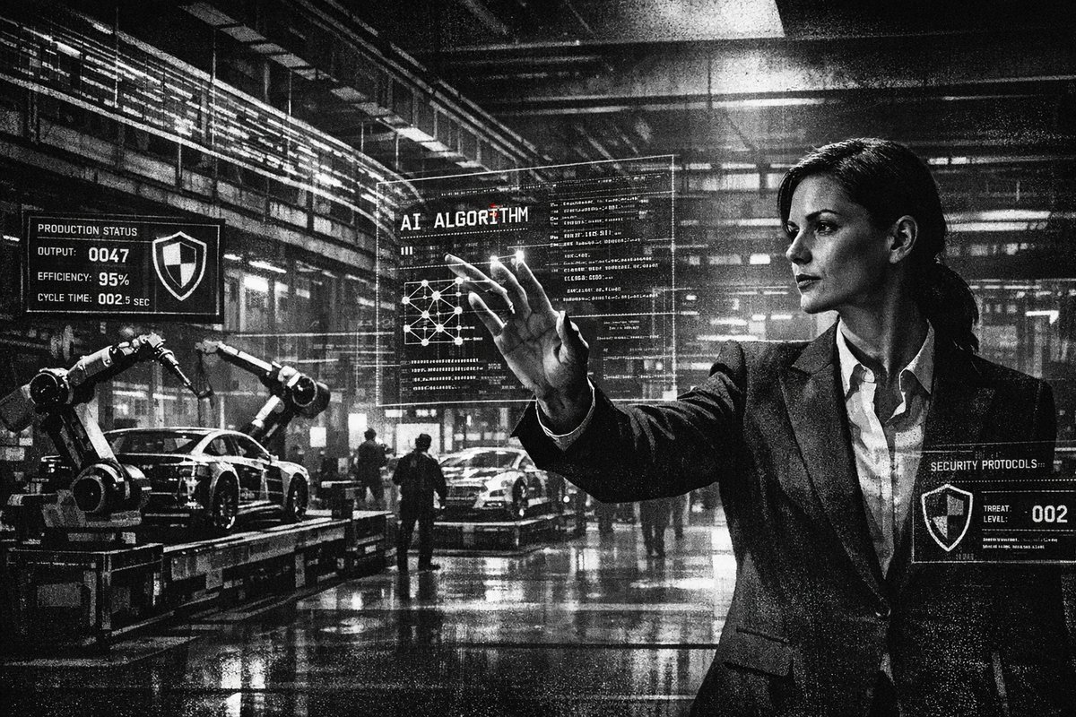 Stellantis and Microsoft logos with AI and automotive technology graphics representing their strategic partnership