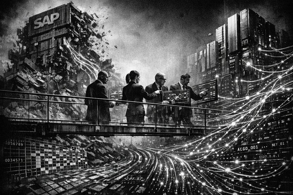 Modern finance professionals working with AI-powered analytics dashboards and financial planning software on multiple screens