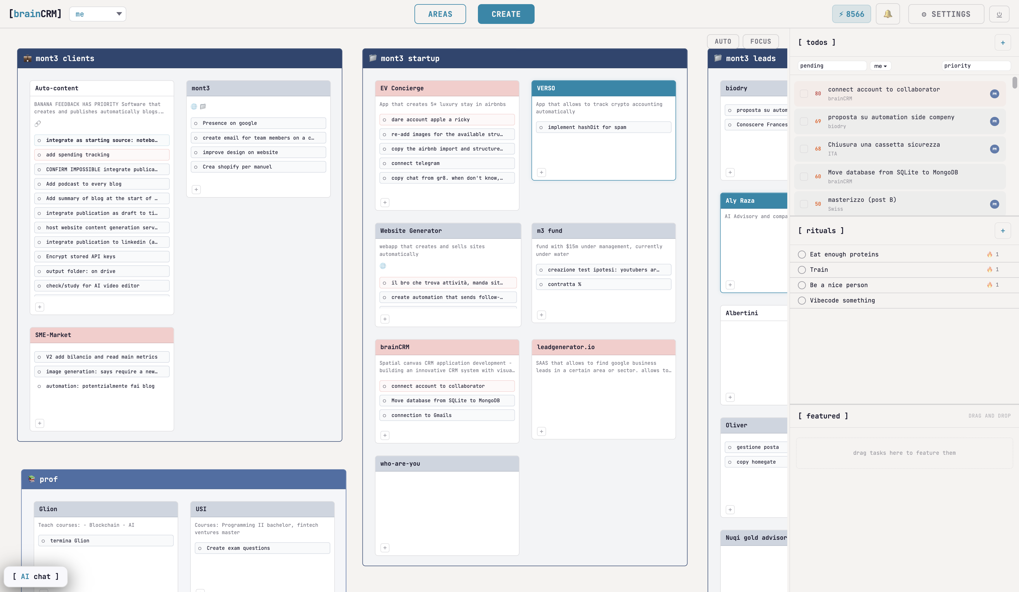 brainCRM preview 1