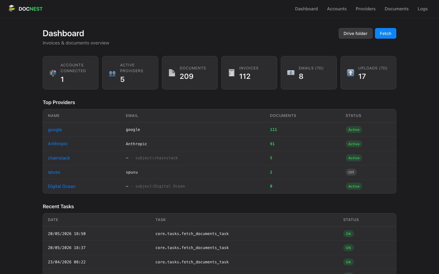 DocNest preview 1