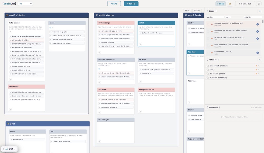 brainCRM - el CRM que se gestiona solo